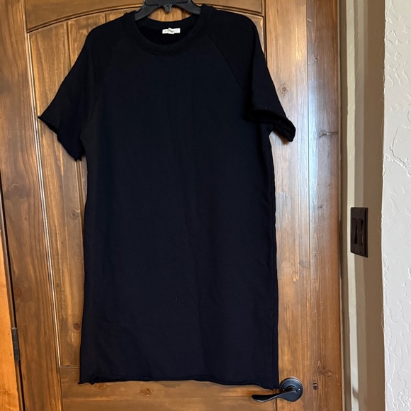 Eileen Fisher Dresses & Skirts - Eileen Fisher Black Terry Midi Dress